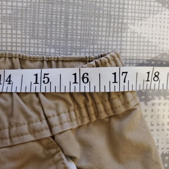 Magellan 36x32 * actual 34x30 Tan cargo pants 100% cotton Elastic waist Outdoor - Picture 4 of 9
